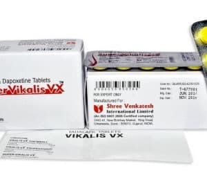 Super Vikalis VX 20mg Tadalafil 60mg Dapoxetine